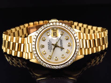 used rolex presidential|pre owned rolex ladies president.